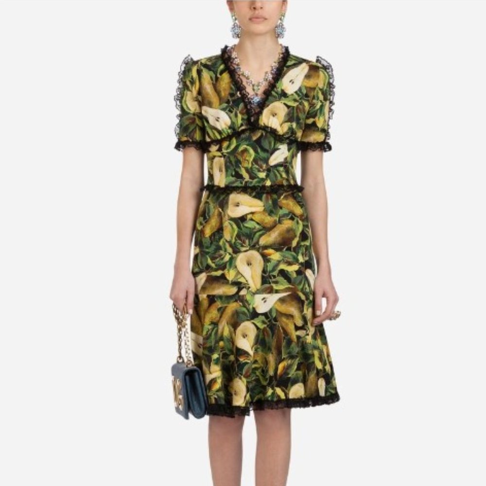 NWOT. DOLCE & GABBANA 2012 Knee-Length Dress IT44